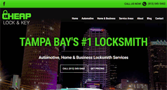 Desktop Screenshot of cheaplockandkey.com